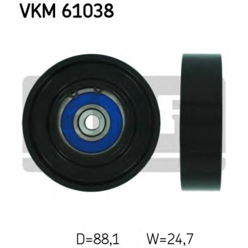 VKM 61038 SKF Обводний ролик